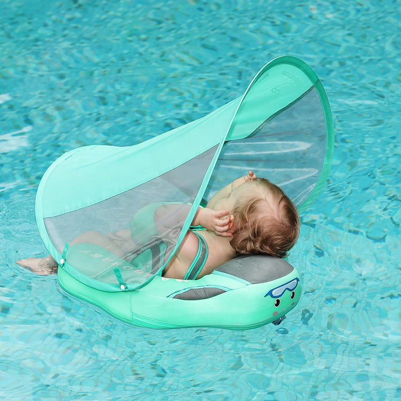 Mambobaby Non - inflatable Baby Swim Float, Foot Cushion, Seat, Fun Swimming Toys, Gift for Boys and Girls
