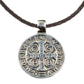 Stainless Steel St. Benedict Medal - 32 mm