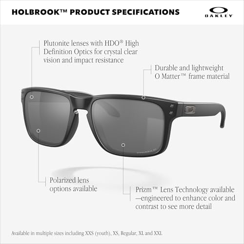 Oakley Man Sunglasses Matte Black Frame, Prizm Grey Lens es, 59MMOakley Man Sunglasses Matte Black Frame, Prizm Grey Lenses, 59MM