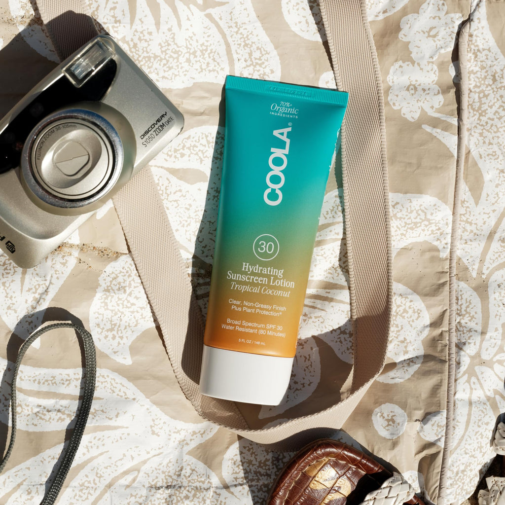 COOLA Organic Sunscreen SPF 30 Sunblock Body Lotion, Dermatologist Tested Skin Care For Daily Protection, Vegan And Gluten Free, 5 Fl Oz