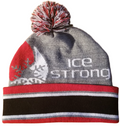 Ice Strong Outdoors - Gray Pom Beanie