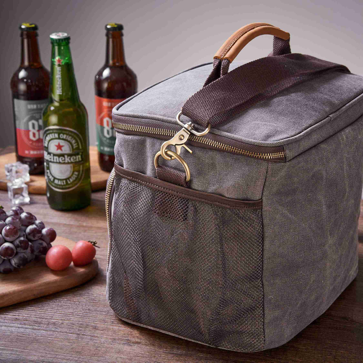 Groomsman Cooler Bag Personalized Beer Cooler Bag Insulated Lunch Cooler Bag Monogrammed Groomsmen Gift Christmas Gifts