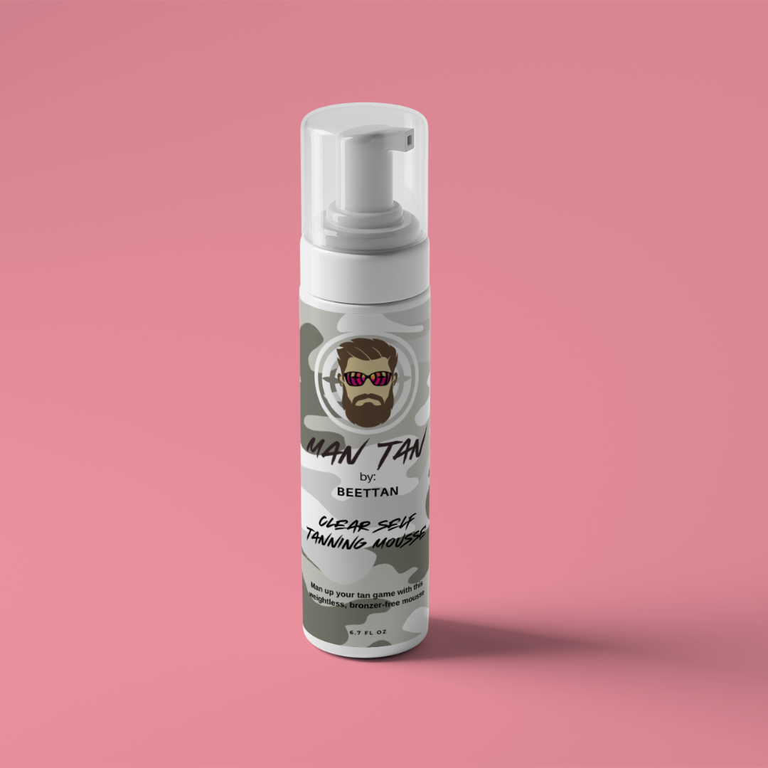 Man Tan Clear Self-Tanning Mousse