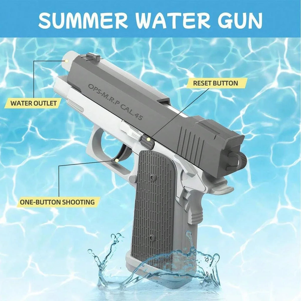 M1911 Water Gun Toy Pistol Squirt Blaster for Kids and Adults