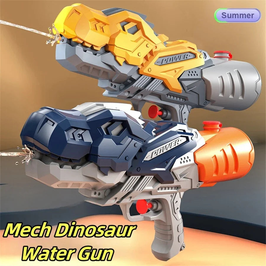 Dinosaurs, Ducks, Sharks Water Sprinkler and Gun Toy Set – Family Pool and Beach Fun