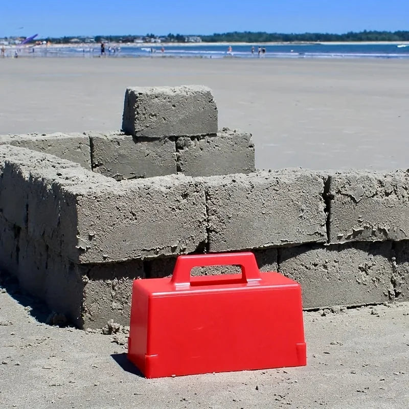 Children’s Beach Toy Castle Wall Molds — Sand Brick Set For Outdoor Seaside Play