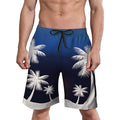 Men's Swim Trunks 3D Palm Tree Print Beach Shorts Quick Dry Outdoor Leisure Sports Shorts Swimwear Fashion Men's Shorts