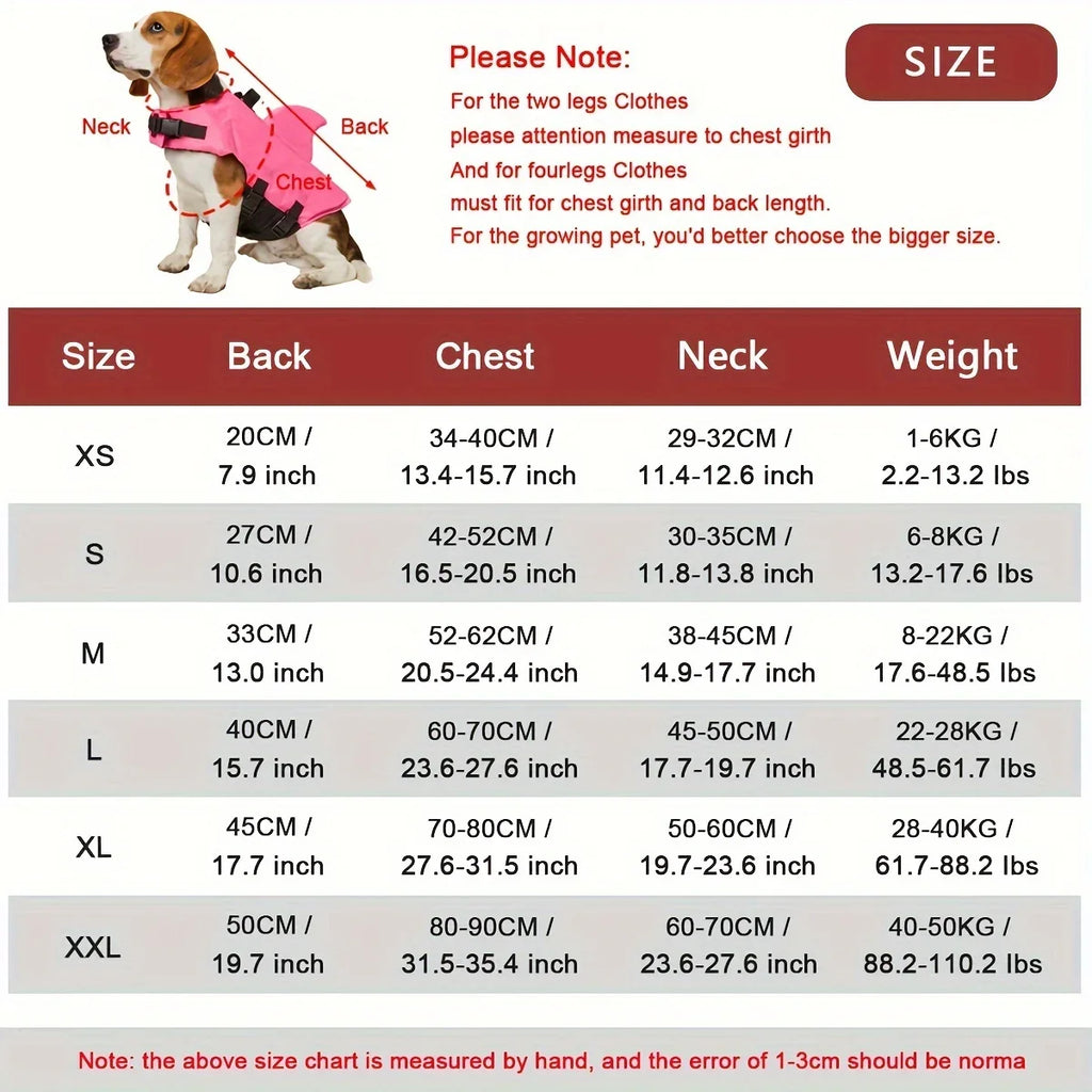 Shark Fin Life Jacket Swimming Vest