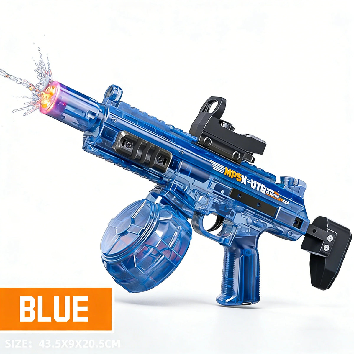 Electric Automatic Water Gun with Lights & Rechargeable Battery