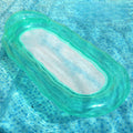 Inflatable Pool Float Adult - Pool Floaties Lounger Floats Rafts Floating Chair w Adjustable Backrest Cup Holders Water Floaty