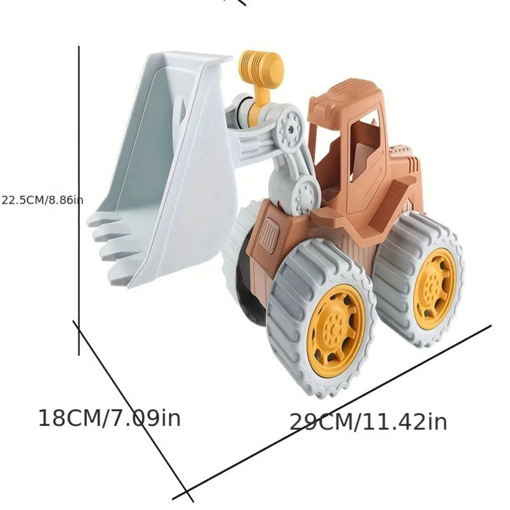 Beach Toys Construction Trucks and Cars for Toddlers Boys and Girls with Dump and Loader