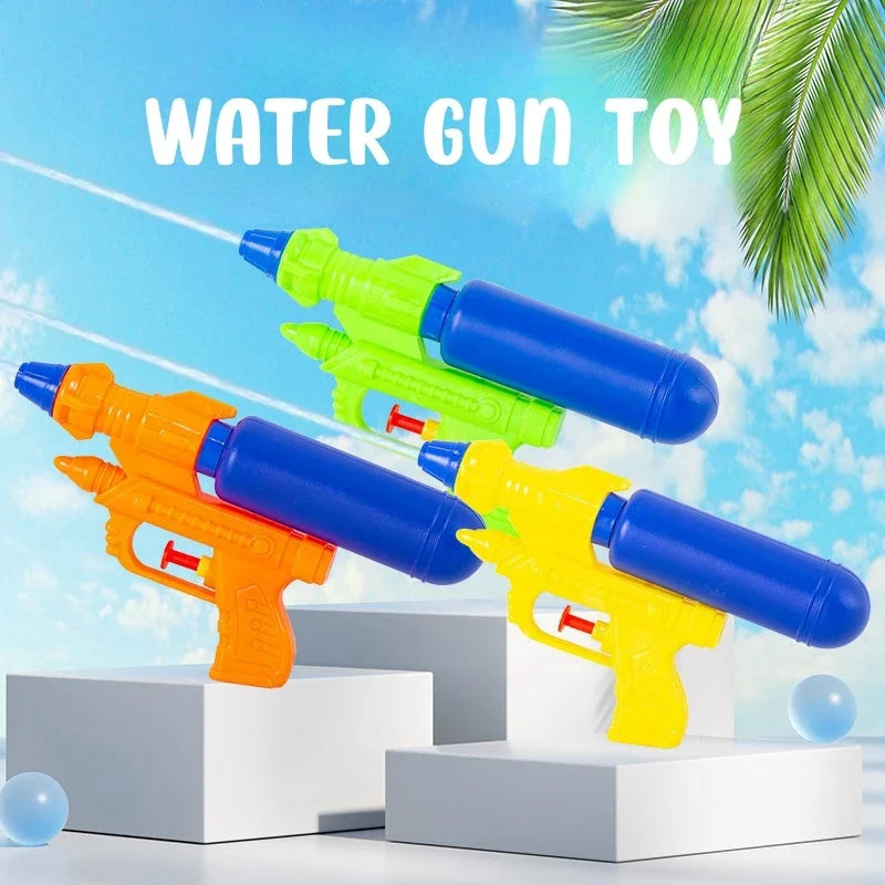 Portable Manual Water Gun Toy – Summer Outdoor Beach Pool Toy for Kids