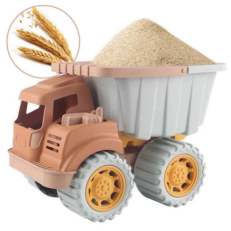 Beach Toys Construction Trucks and Cars for Toddlers Boys and Girls with Dump and Loader