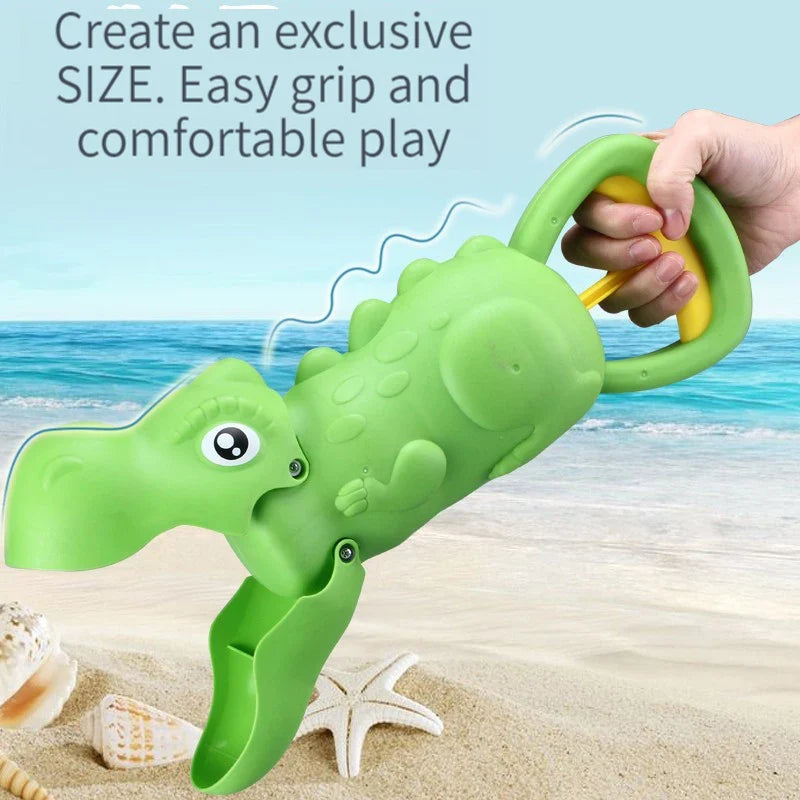 Baby Bath & Beach Toy Lobster Claw Grabber — Colorful Sand Play For Pools & Outdoors