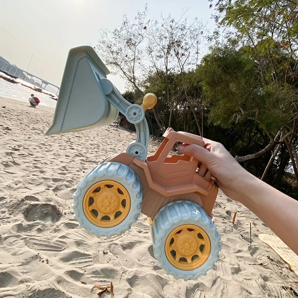 Beach Toys Construction Trucks and Cars for Toddlers Boys and Girls with Dump and Loader