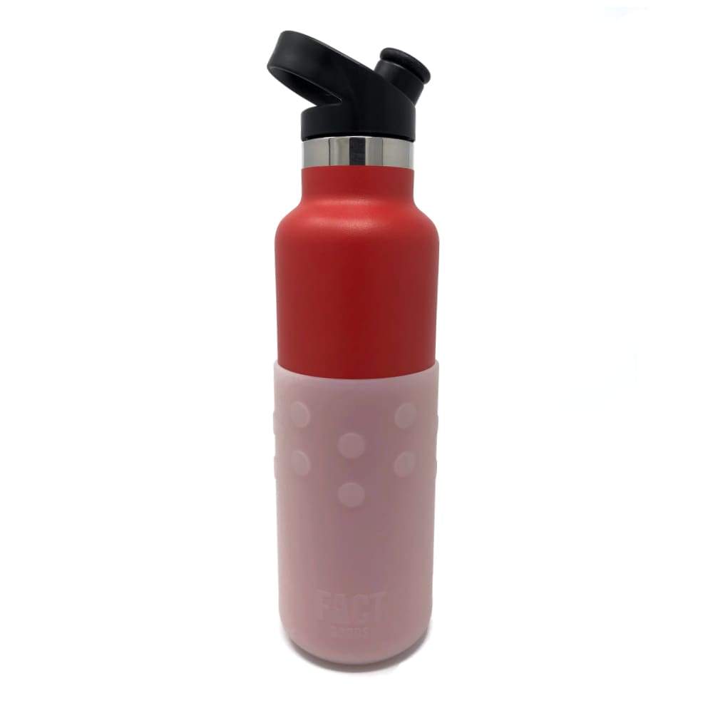 Frosted White GiveGrip™ Silicone Sleeve for 17oz Swell Water Bottles and 18-24oz Hydro Flask