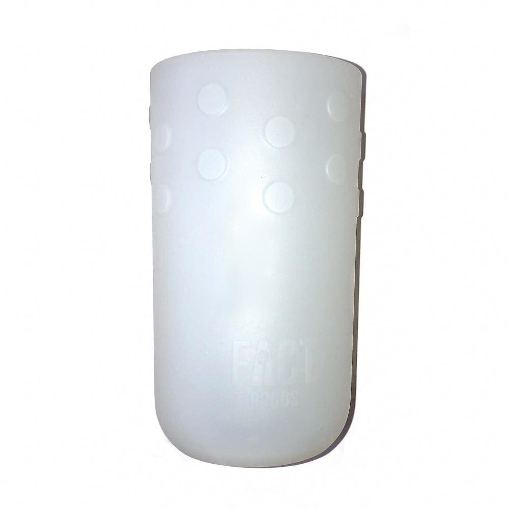 Frosted White GiveGrip™ Silicone Sleeve for 17oz Swell Water Bottles and 18-24oz Hydro Flask