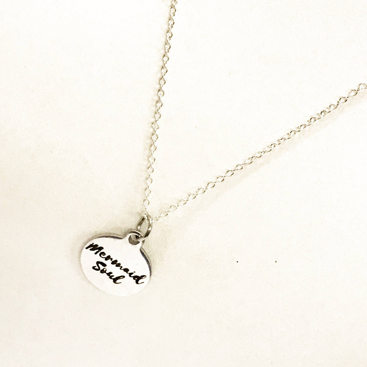 Mermaid Soul Necklace, Mermaid Soul Jewelry, Mermaid Soul Gift, Gift For Mermaid Girlfriend, Girlfriend Gift, Girls Beach Weekend Gifts