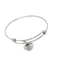 Beach Girl Stainless Steel Bracelet Flip Flop Charm Adjustable Bangle Coastal Summer Jewelry For Her Ocean Lover Gift Tropical Vibe