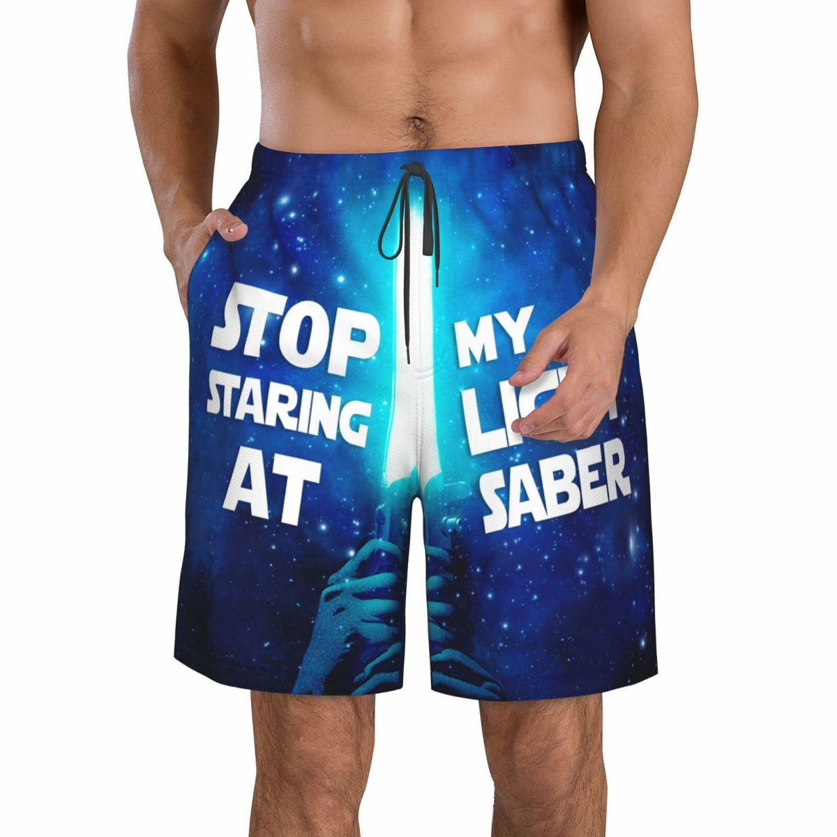 SolAzul Men's Quick Dry Swimming Trunks Board Shorts Type-01 Size M
