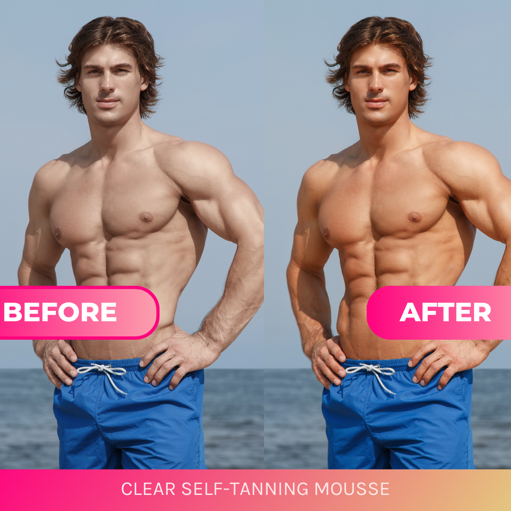 Man Tan Clear Self-Tanning Mousse